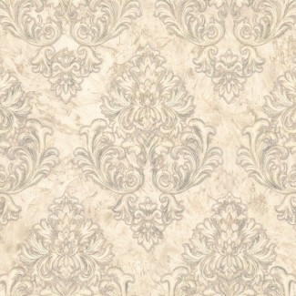 7181-01 Обои Caro Винил Горячего Тиснения Дамаск 7181-01 Обои Caro